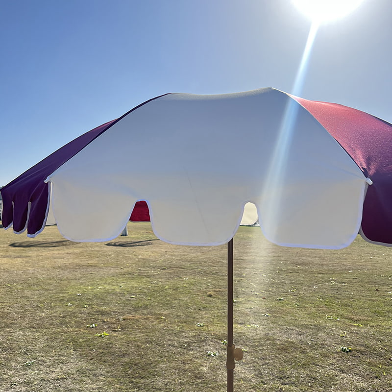 2M-Faserrahmen, leichter Aluminiumschaft, gewöhnlicher Sonnenschirm.