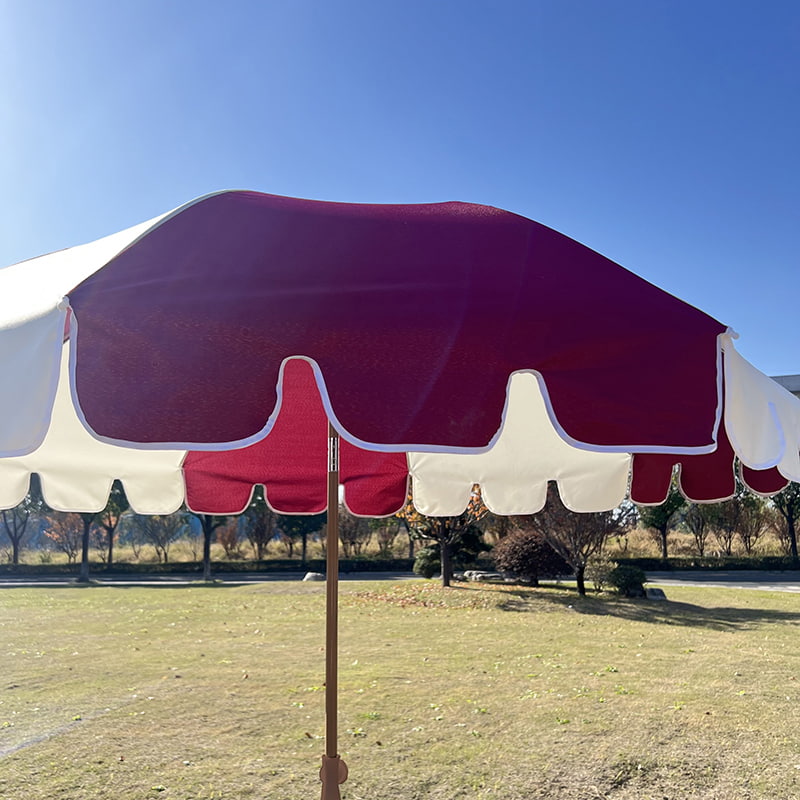 2M-Faserrahmen, leichter Aluminiumschaft, gewöhnlicher Sonnenschirm.