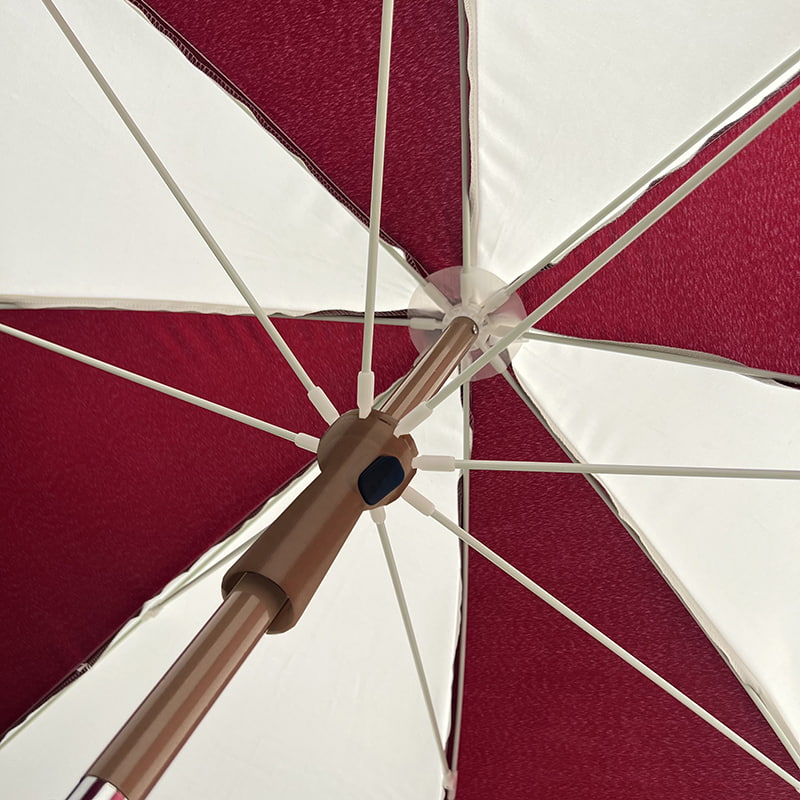 2M-Faserrahmen, leichter Aluminiumschaft, gewöhnlicher Sonnenschirm.