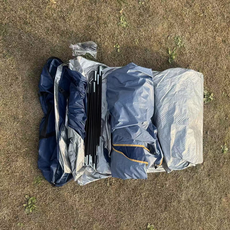 Kuppelförmiges, einfach aufzubauendes Campingzelt für 3/4/6/8 Personen