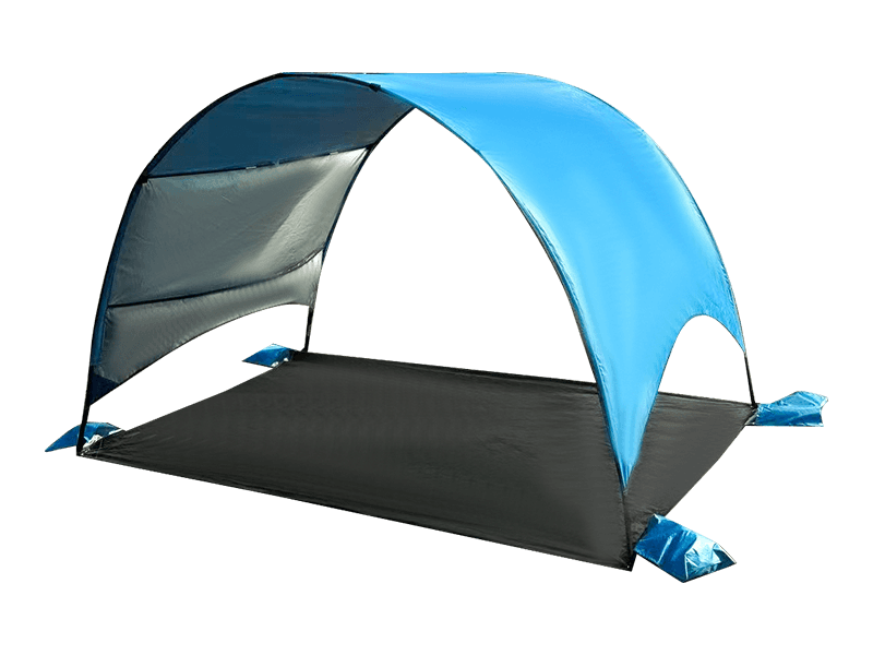 Outdoor-Strandcampingzelt mit integrierter Bodenmatte